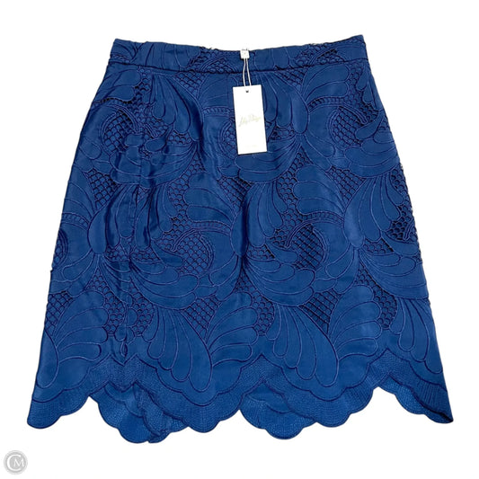 Skirt Designer By Lilly Pulitzer In Navy, Size: 4