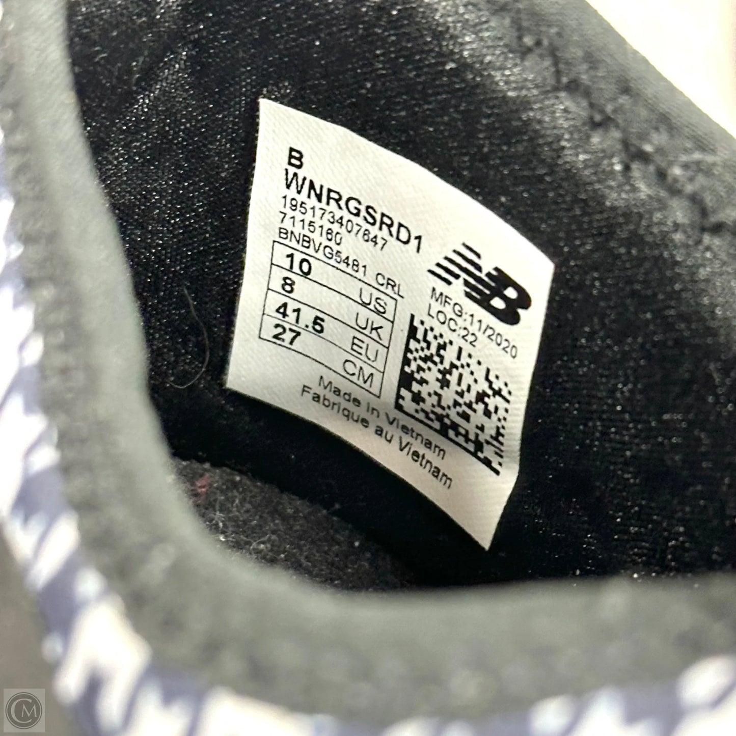 Shoes Athletic By New Balance In Black & White, Size: 10