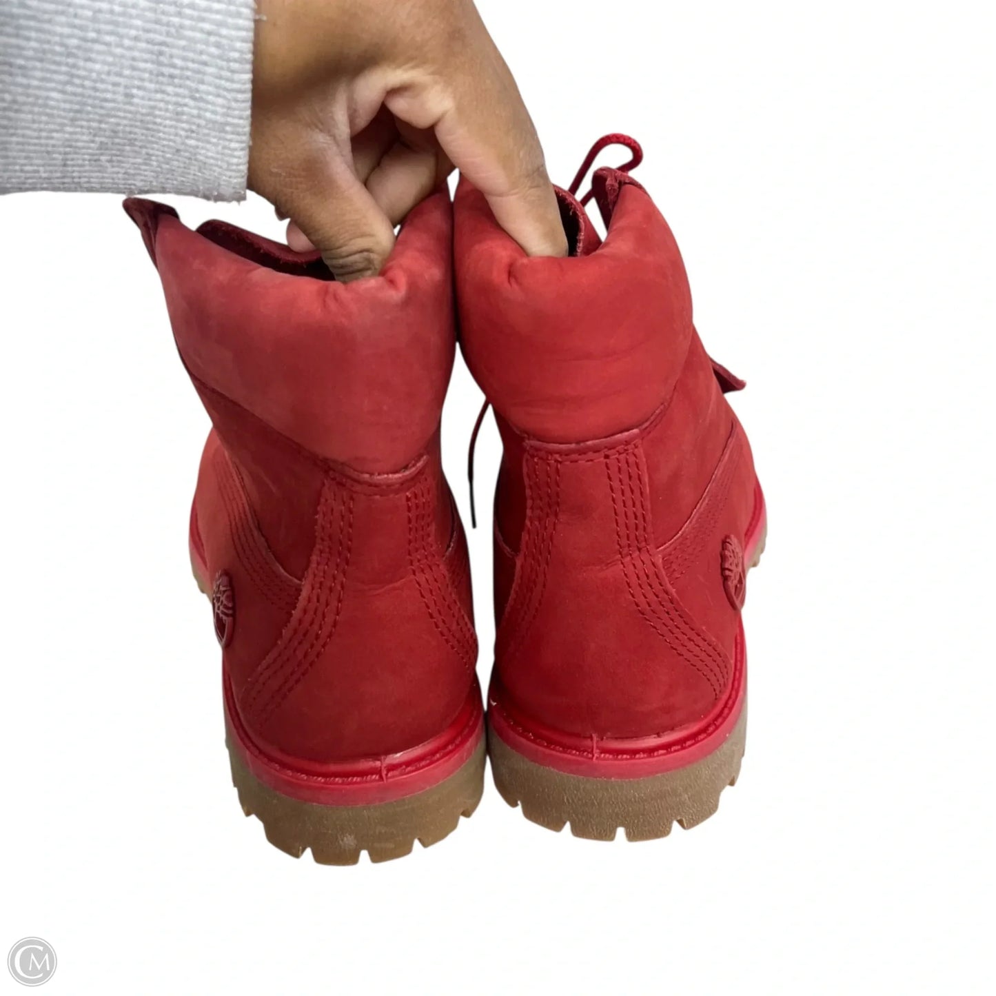 Boots Combat By Timberland In Red, Size: 6.5