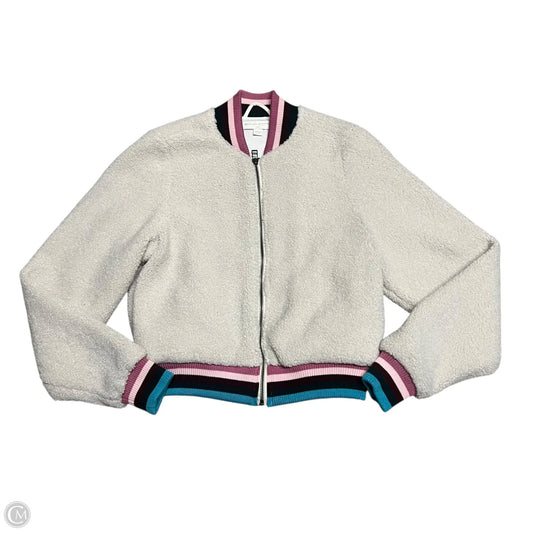 Jacket Faux Fur & Sherpa By Spiritual Gangster In Cream, Size: S