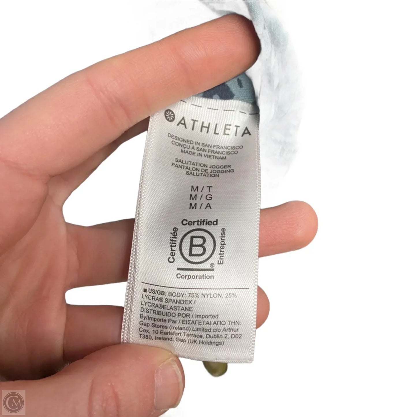 Athletic Pants By Athleta In Blue, Size: M