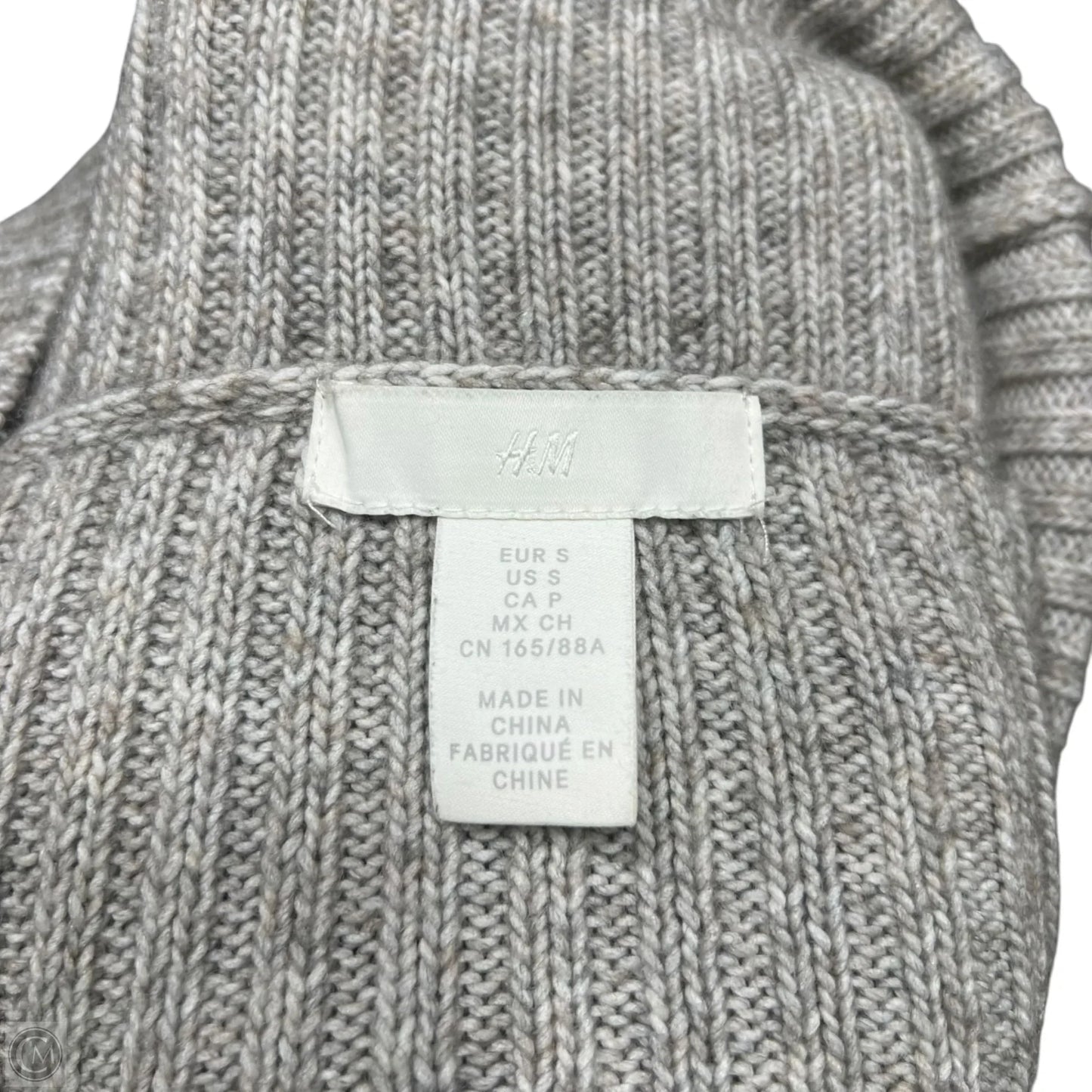 Sweater By H&m In Grey, Size: S