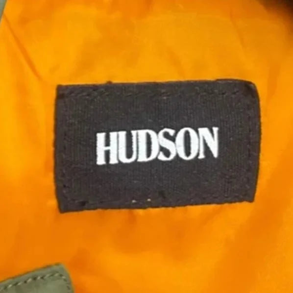 Coat Puffer & Quilted By Hudson In Green, Size: M