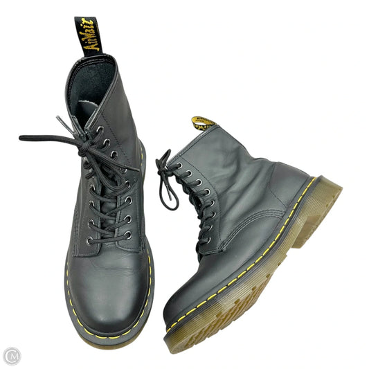 Boots Combat By Dr Martens In Black, Size: 8