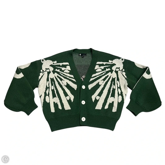 Sweater Cardigan By G Star Raw In Green, Size: M
