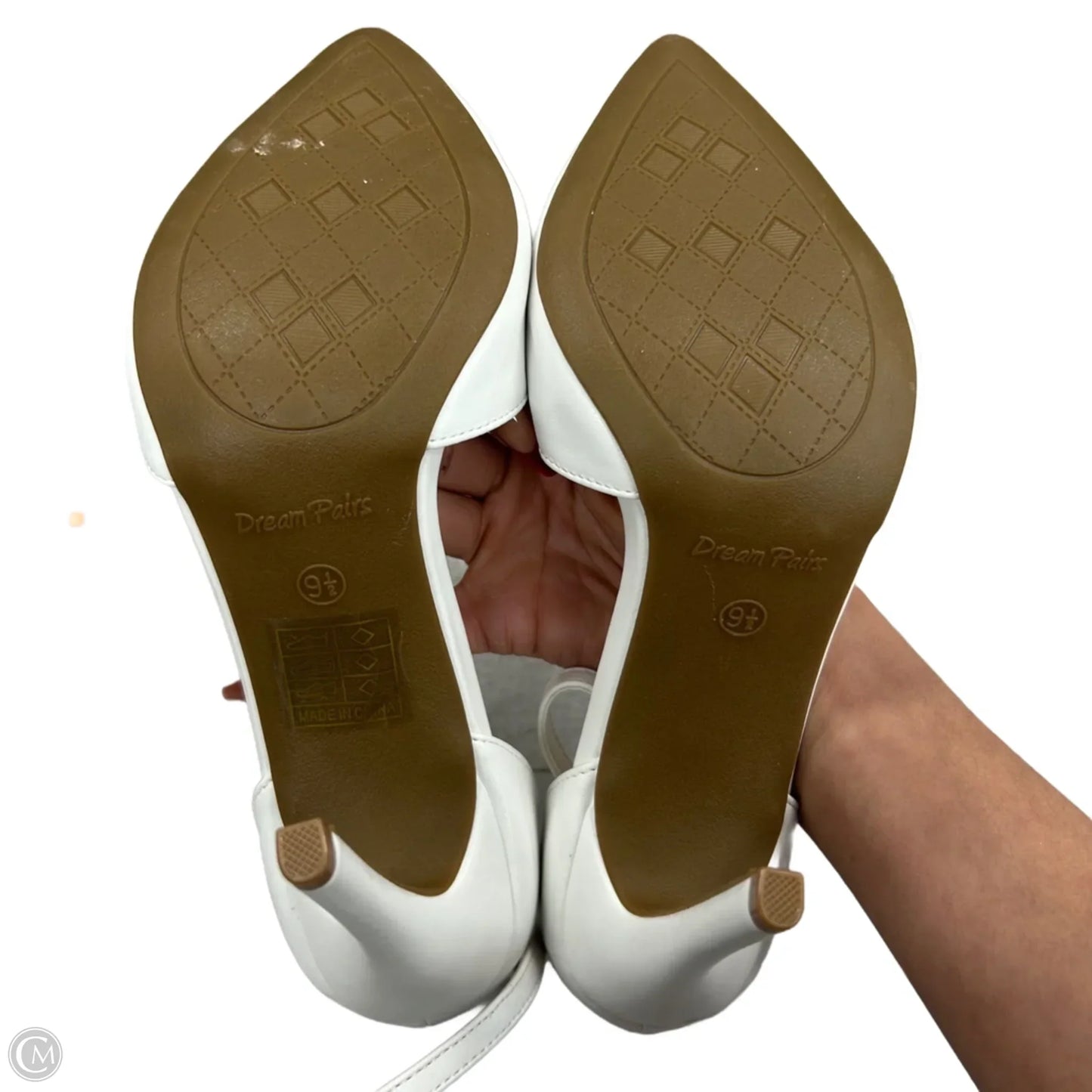 Shoes Heels Stiletto By Dream Pairs In White, Size: 9.5