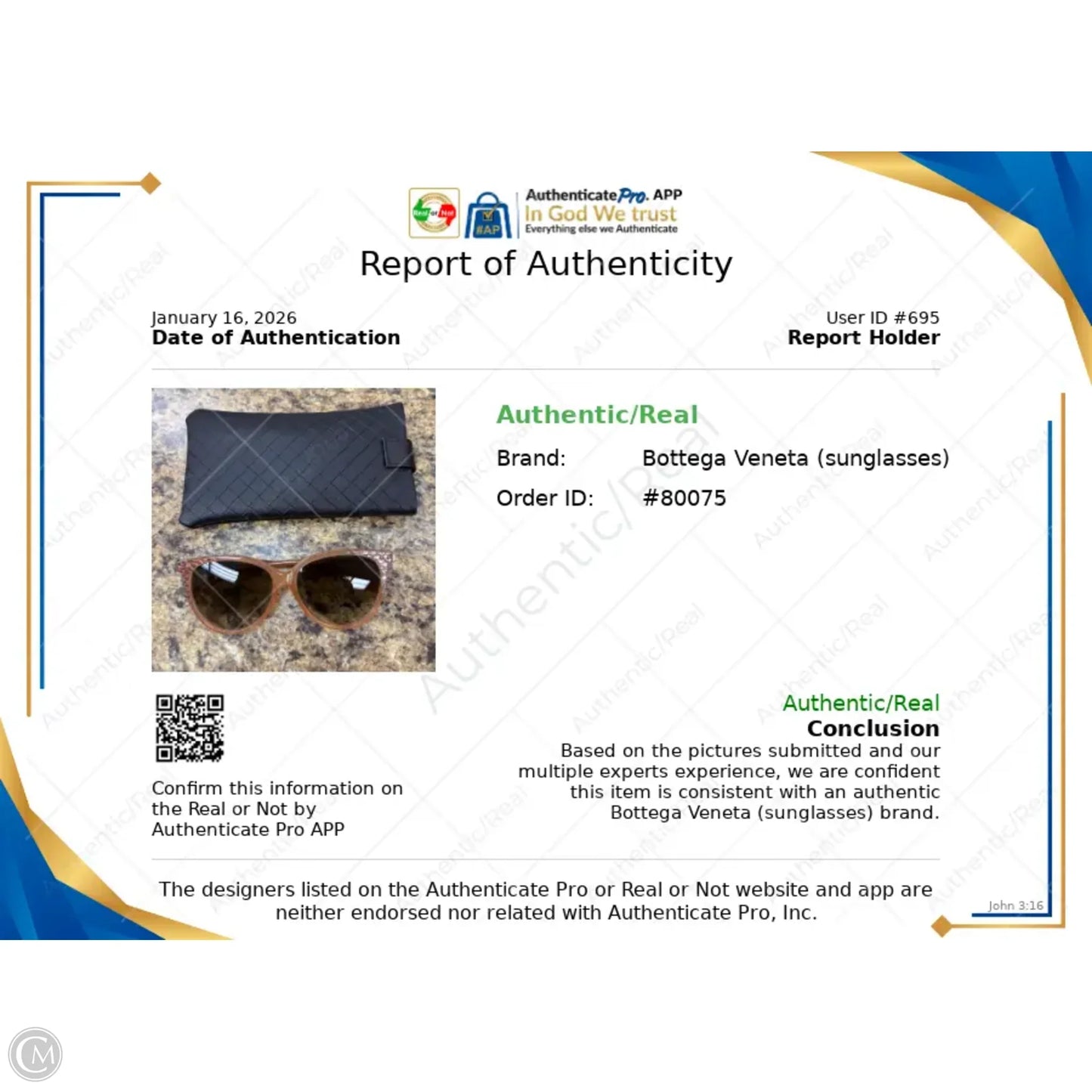 Sunglasses Luxury Designer By Bottega Veneta