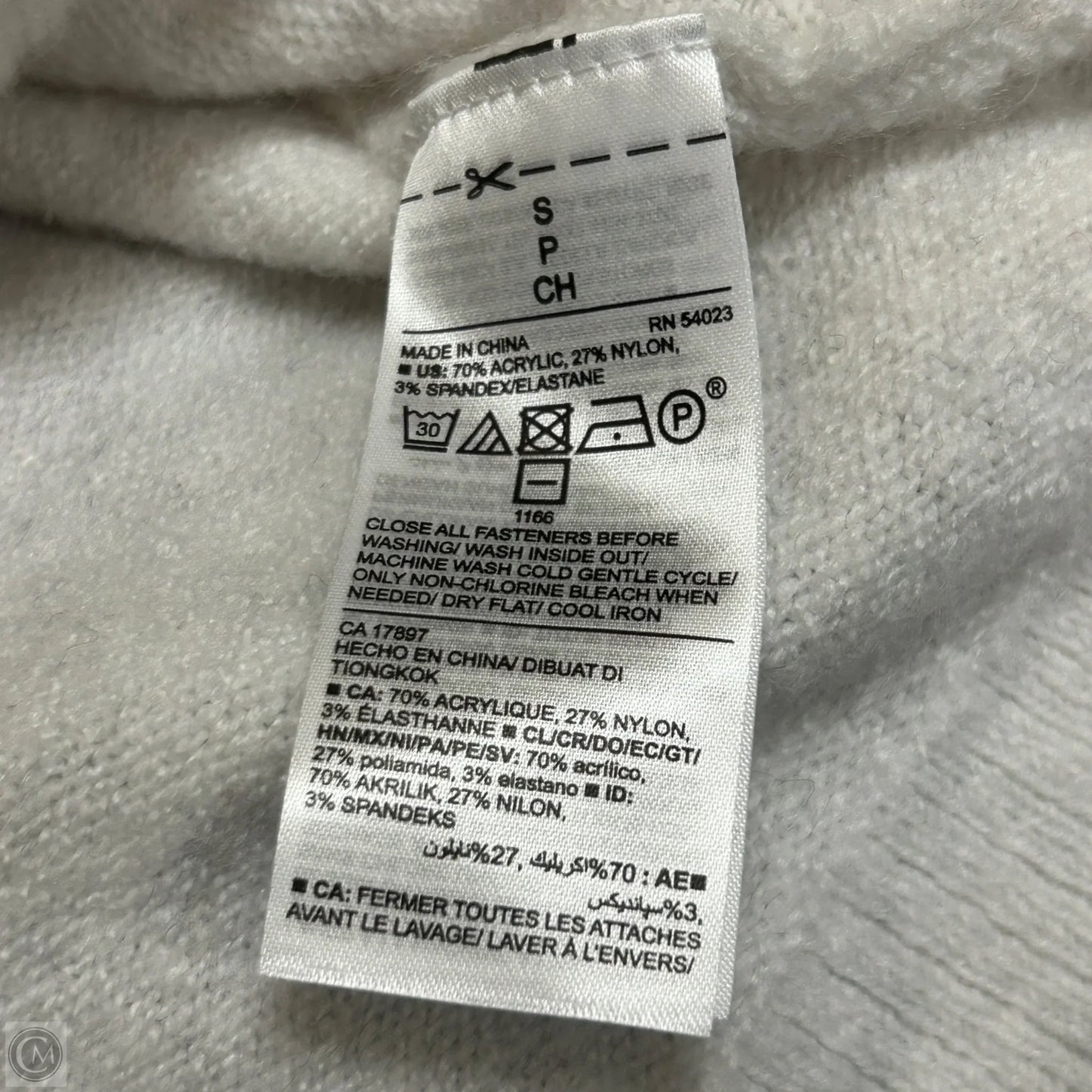 Sweater Cardigan By Old Navy In White, Size: S