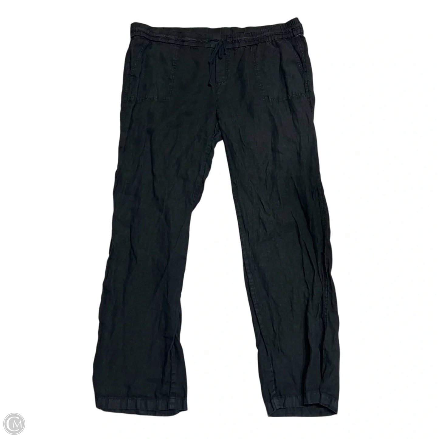 Pants Linen By Caslon In Black, Size: 18