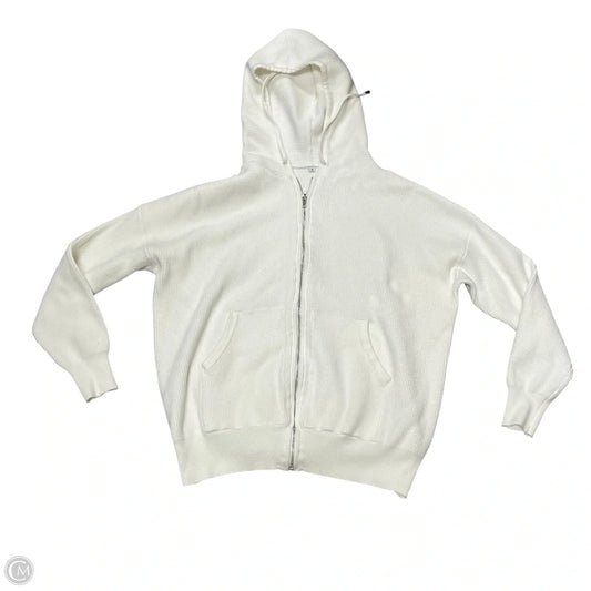 Sweatshirt Hoodie  In Cream, Size: S