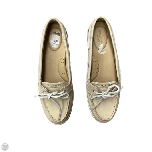 Shoes Flats By Sperry In Cream, Size: 9.5