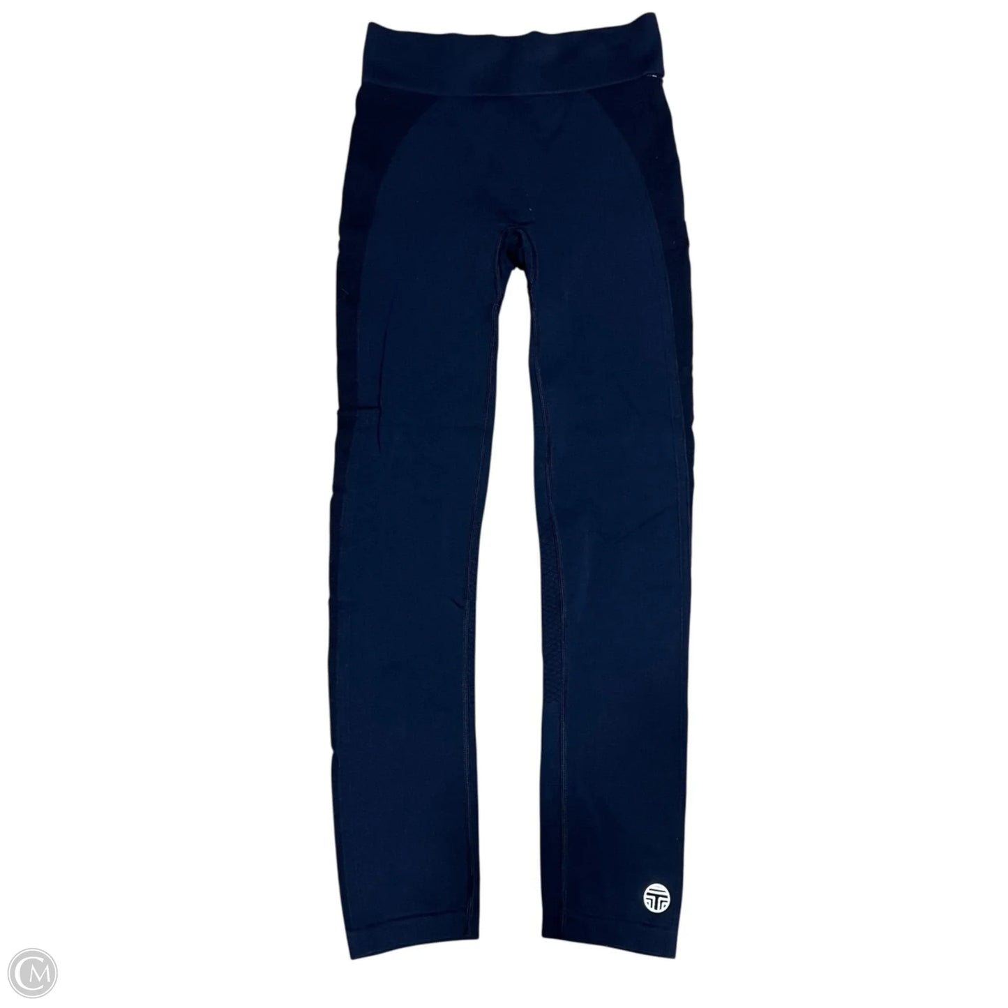 Leggings Designer By Tory Burch In Navy, Size: Xs