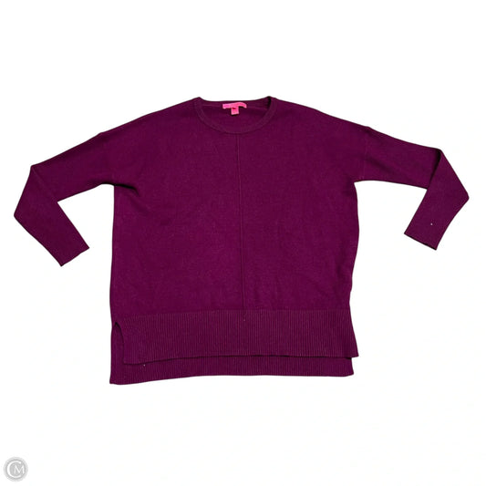 Sweater Designer By Lilly Pulitzer In Purple, Size: Xl