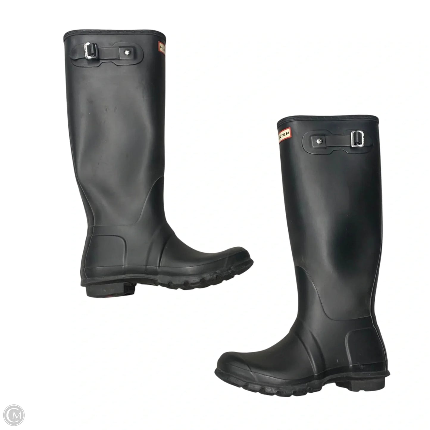 Boots Rain By Hunter In Black, Size: 8