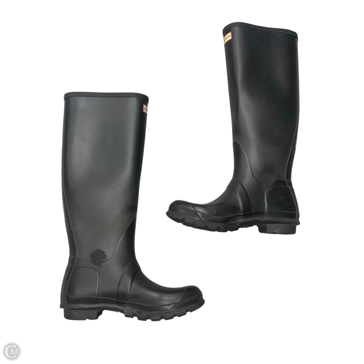 Boots Rain By Hunter In Black, Size: 8