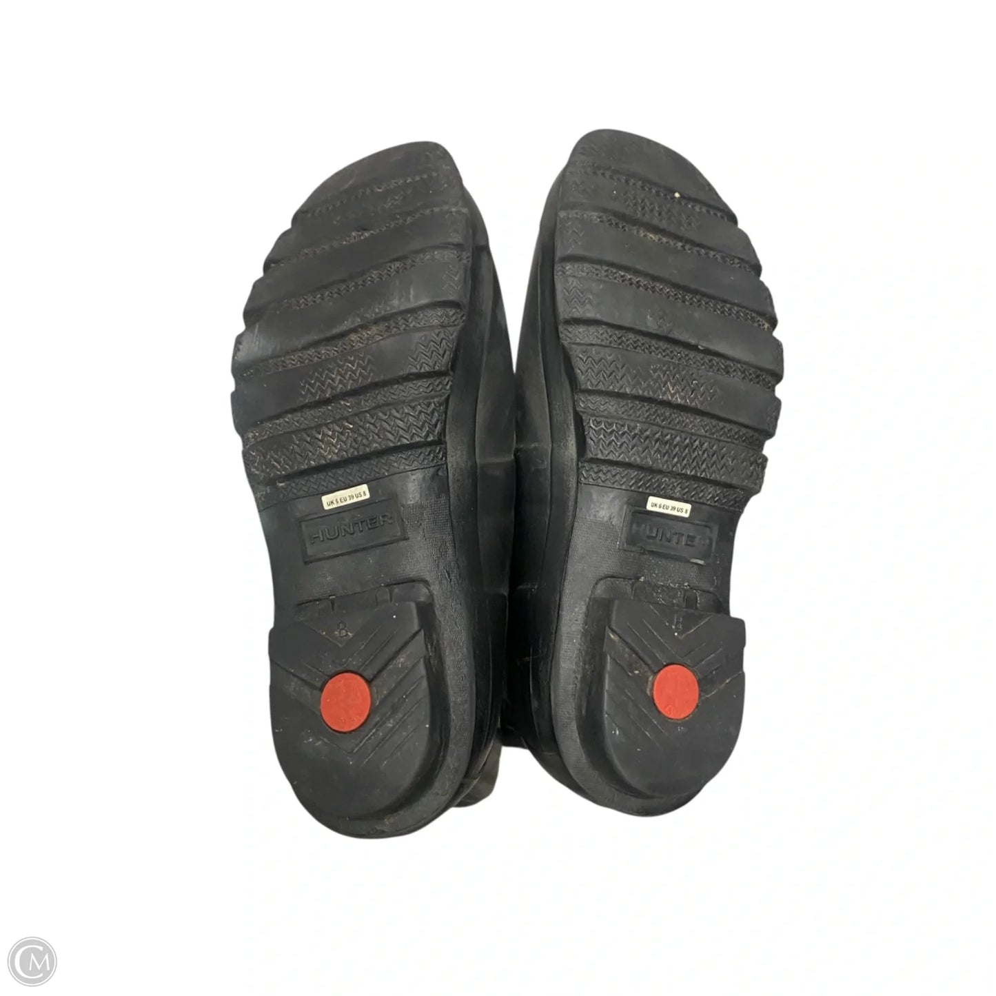 Boots Rain By Hunter In Black, Size: 8