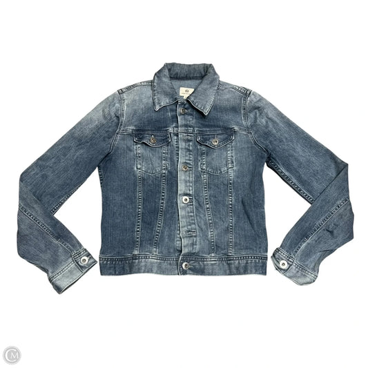 Jacket Denim By Adriano Goldschmied In Blue Denim, Size: M