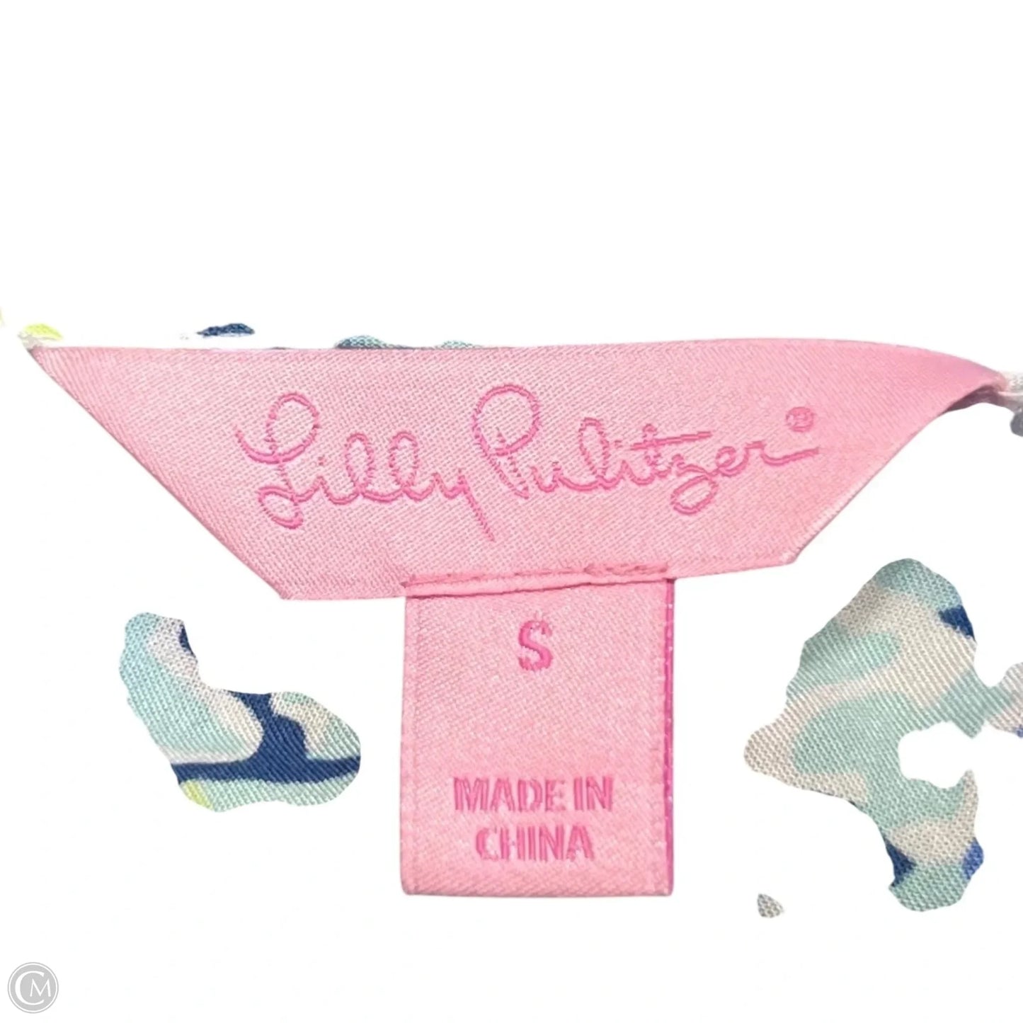 Dress Designer By Lilly Pulitzer In Blue & Green, Size: S