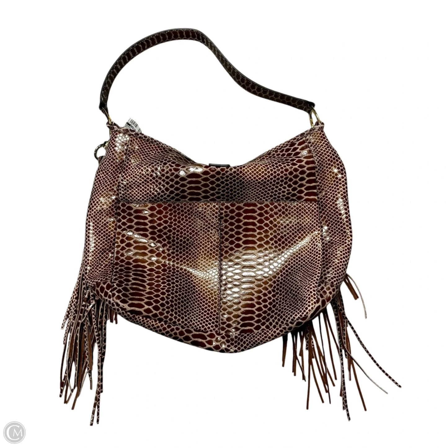 Handbag Leather By G.I.L.I , Size: Medium