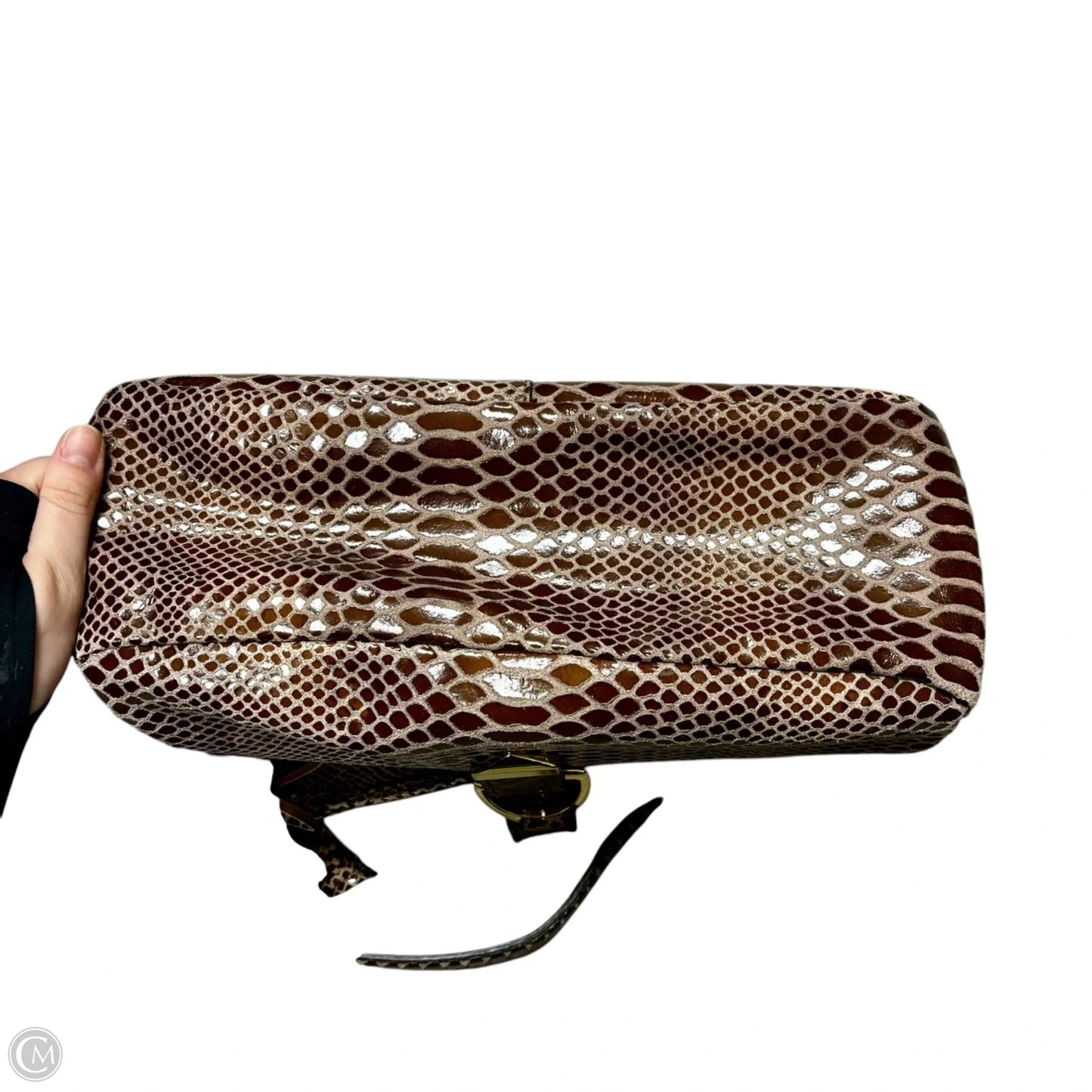 Handbag Leather By G.I.L.I , Size: Medium