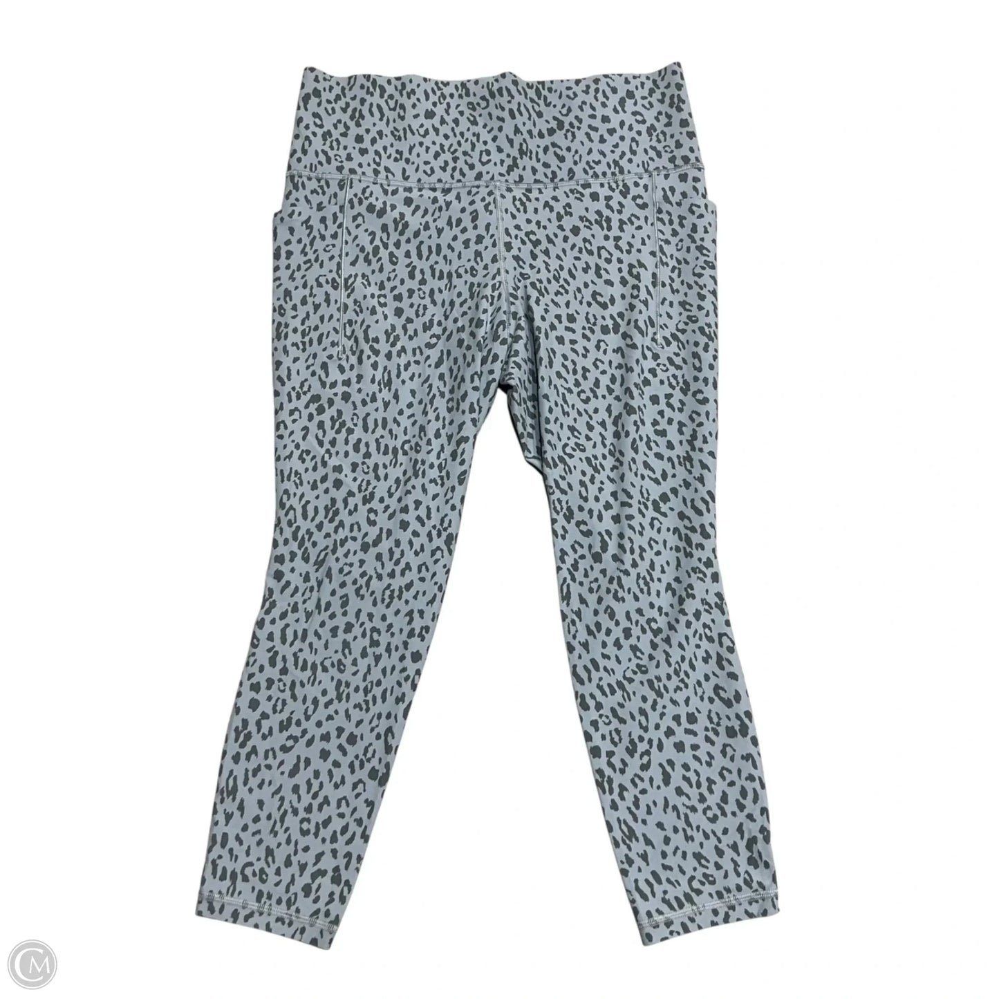 Athletic Leggings Capris By Athleta In Blue, Size: L
