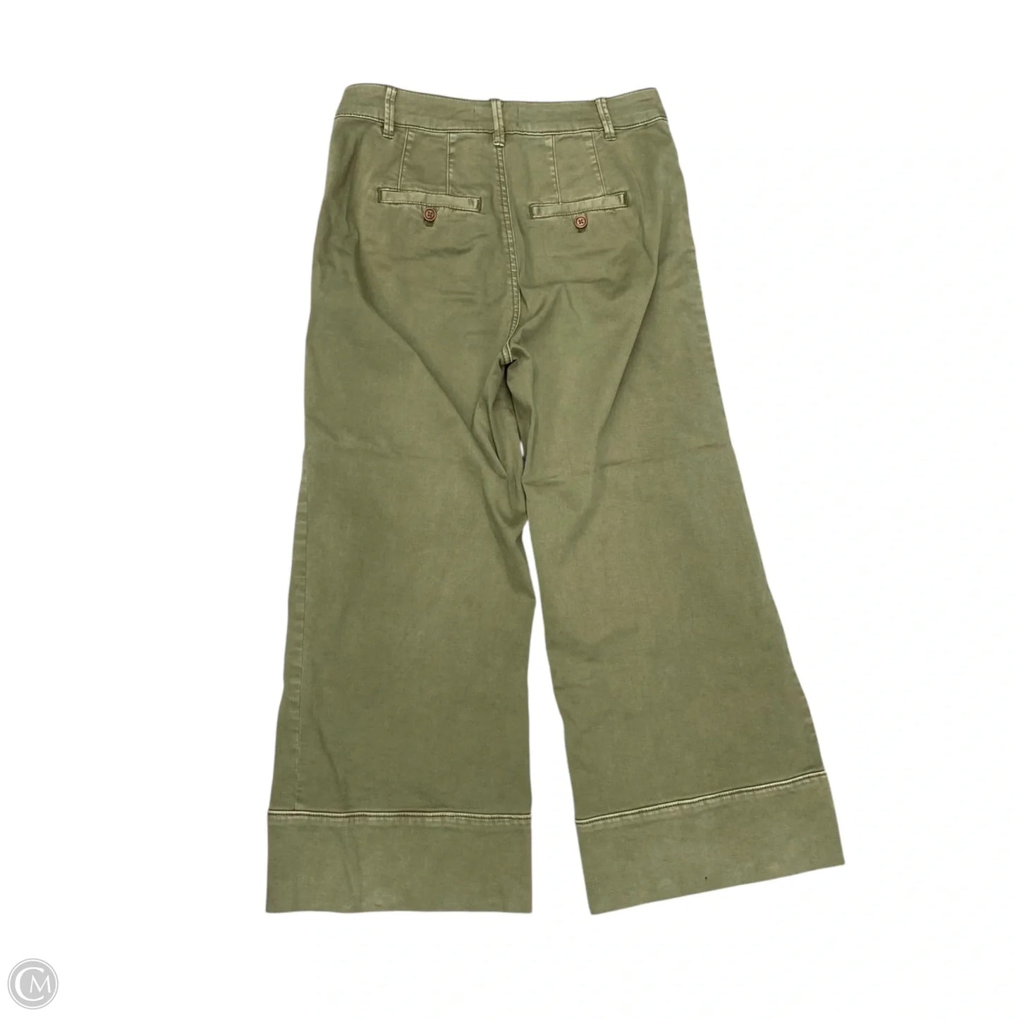 Pants Wide Leg By Anthropologie In Green, Size: 2