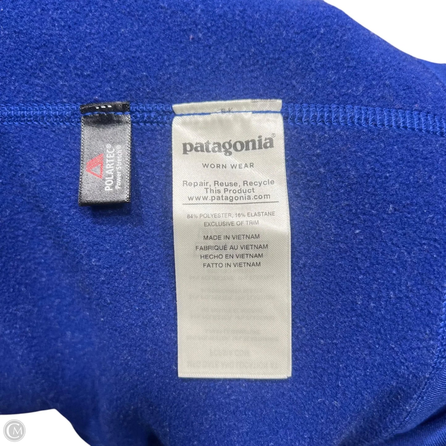 Athletic Jacket By Patagonia In Blue, Size: Xs