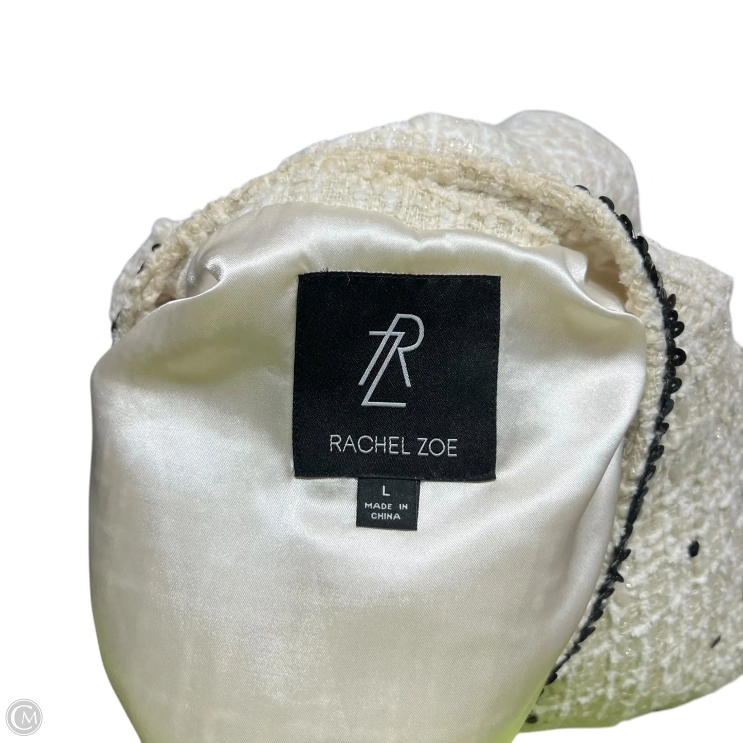 Vest Other By Rachel Zoe In Black & Cream, Size: L
