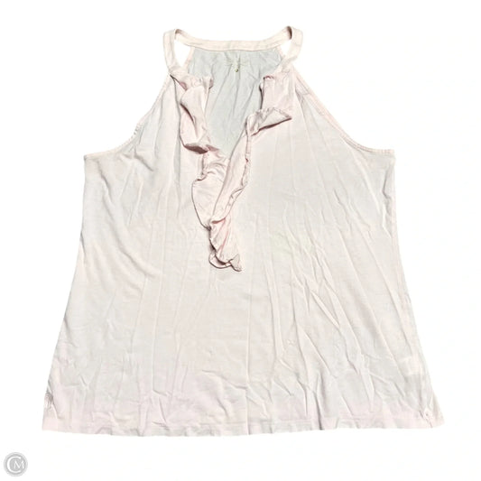 Top Sleeveless Designer By Lilly Pulitzer In Pink, Size: Xl