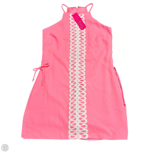 Romper Designer By Lilly Pulitzer In Pink & White, Size: Xs