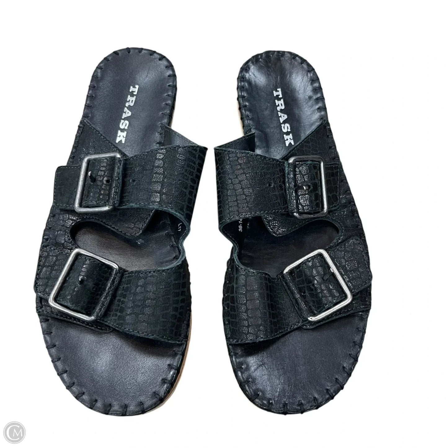 Sandals Flats By Trask In Black, Size: 8.5