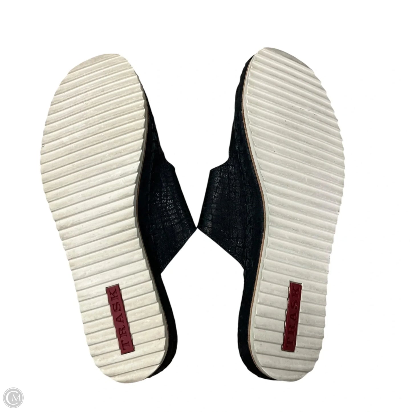 Sandals Flats By Trask In Black, Size: 8.5