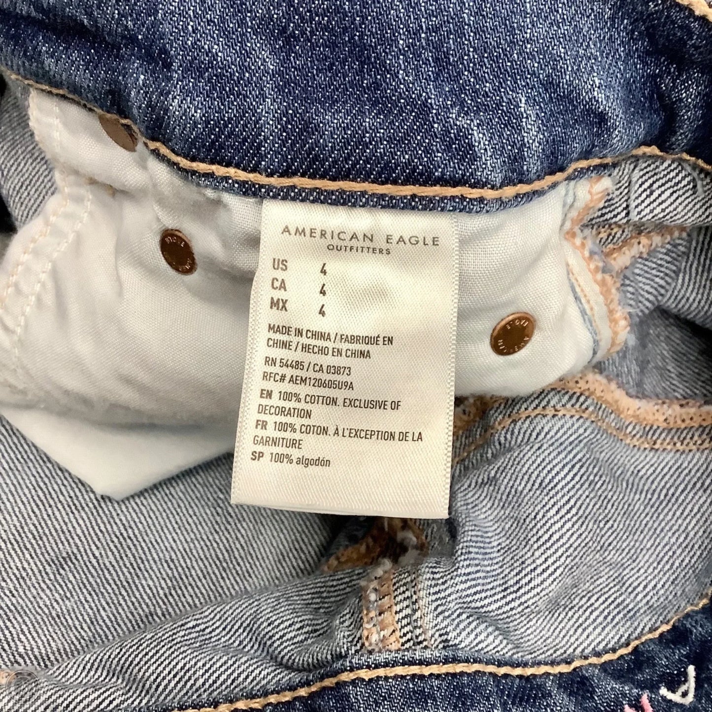 Shorts By Pacsun In Blue Denim, Size: 2