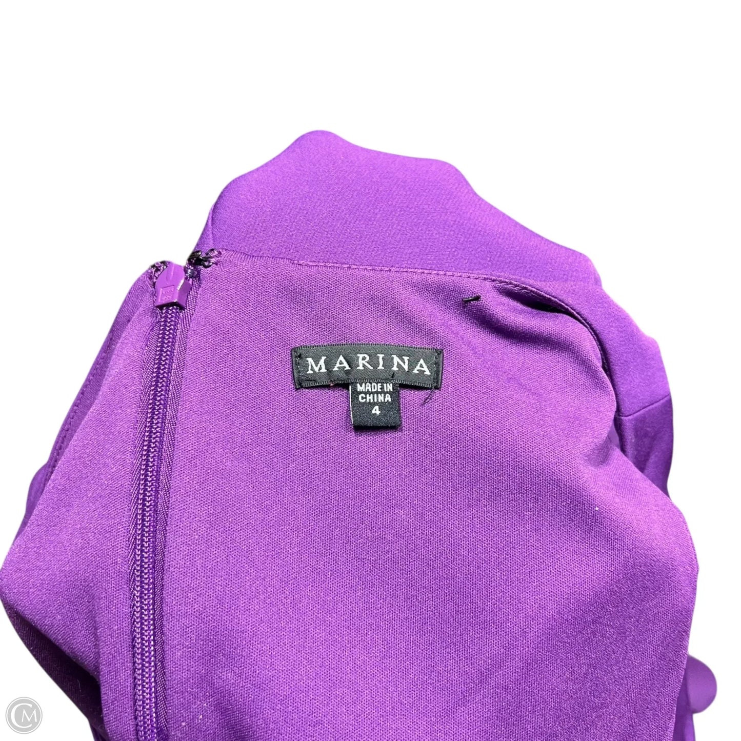 Dress Party Long By Marina In Purple, Size: S