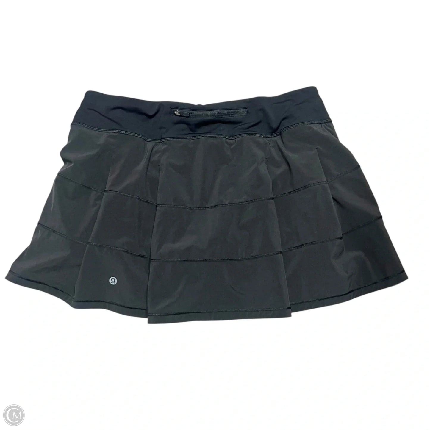 Athletic Skort By Lululemon In Black, Size: 12