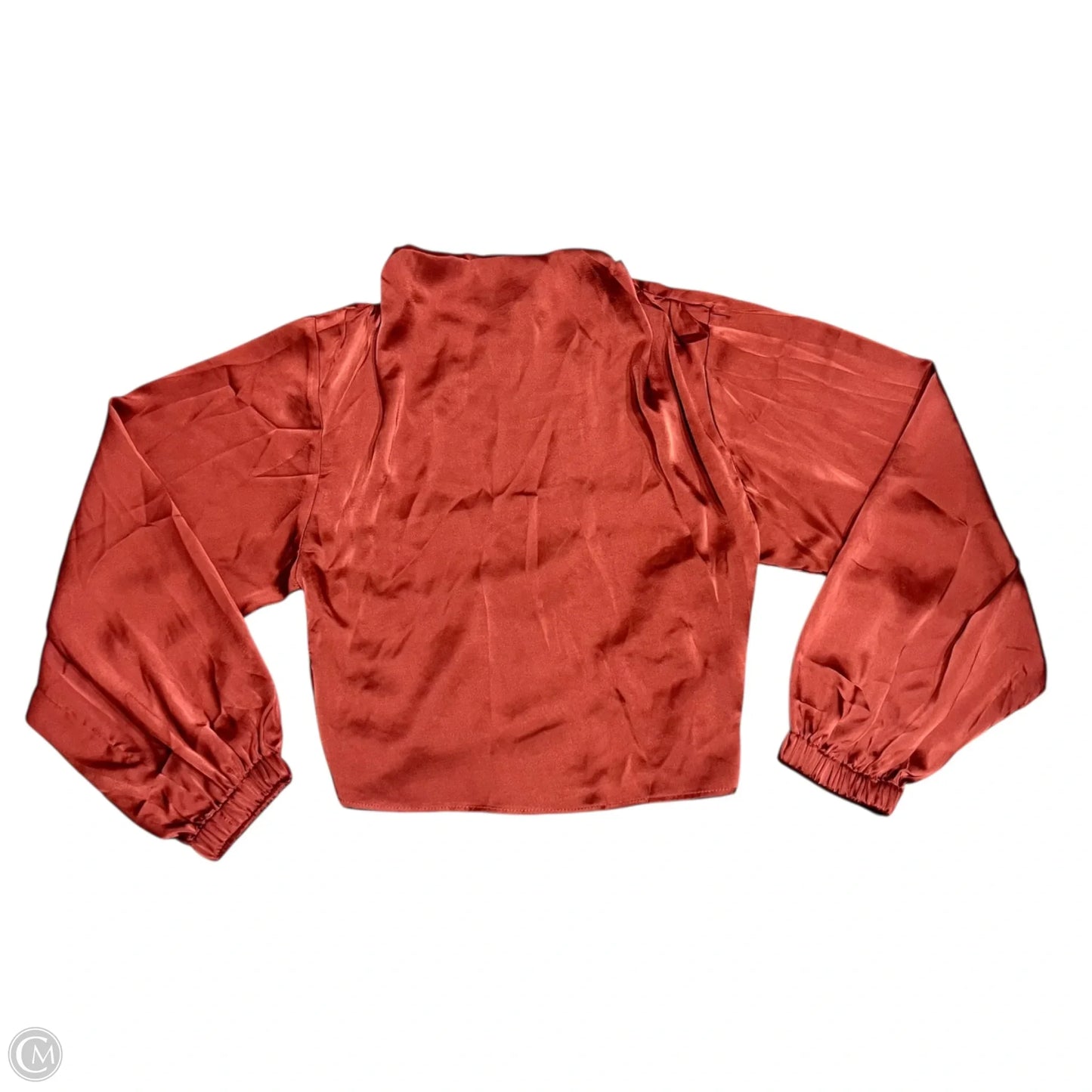 Top Long Sleeve By Astr The Label In Orange, Size: Xs