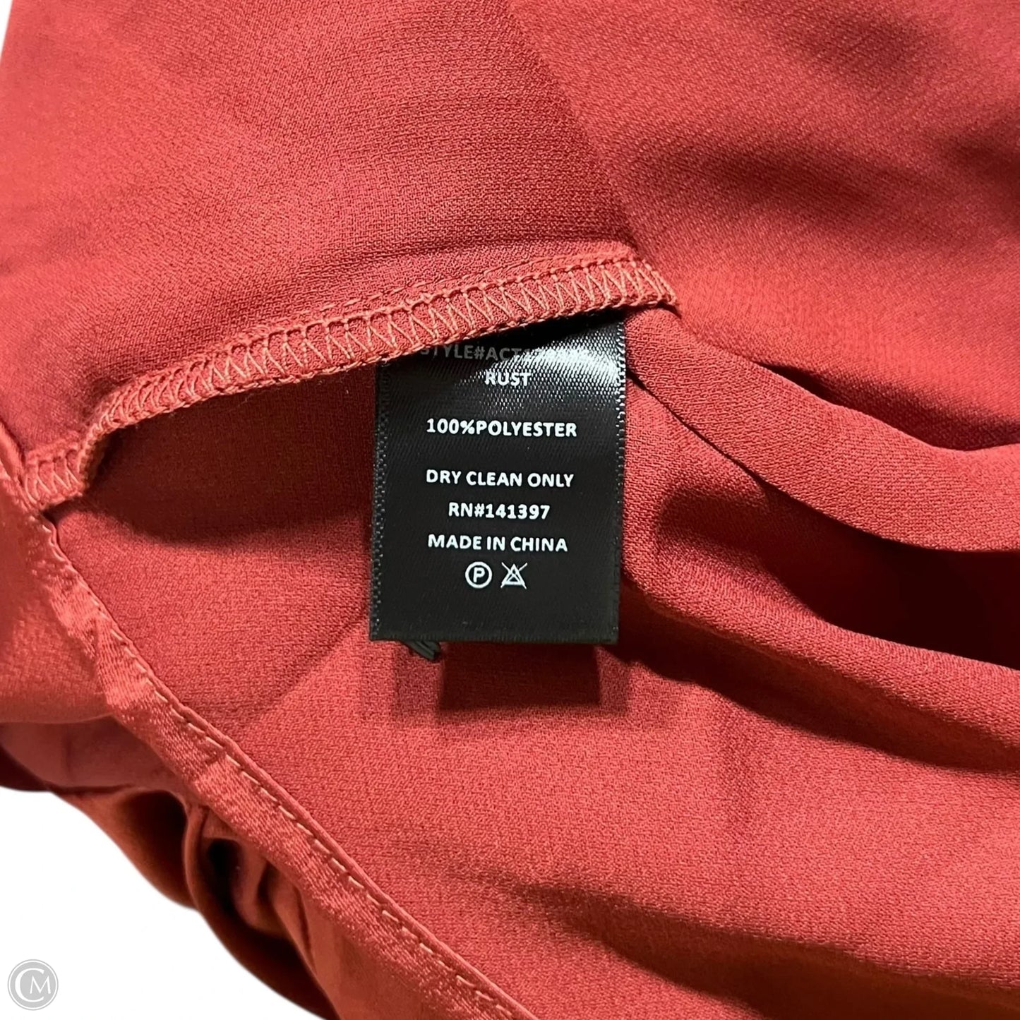 Top Long Sleeve By Astr The Label In Orange, Size: Xs
