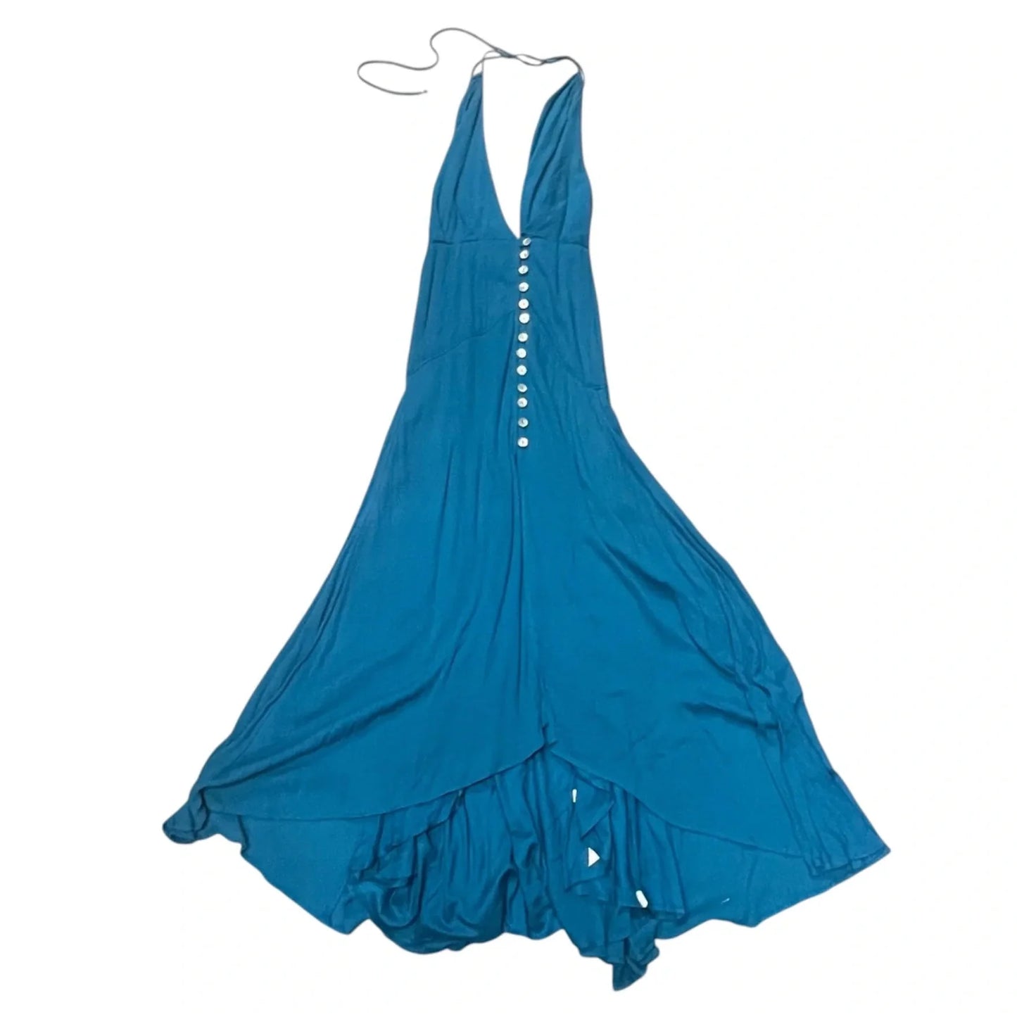 Dress Casual Maxi By Free People In Blue, Size: Xs