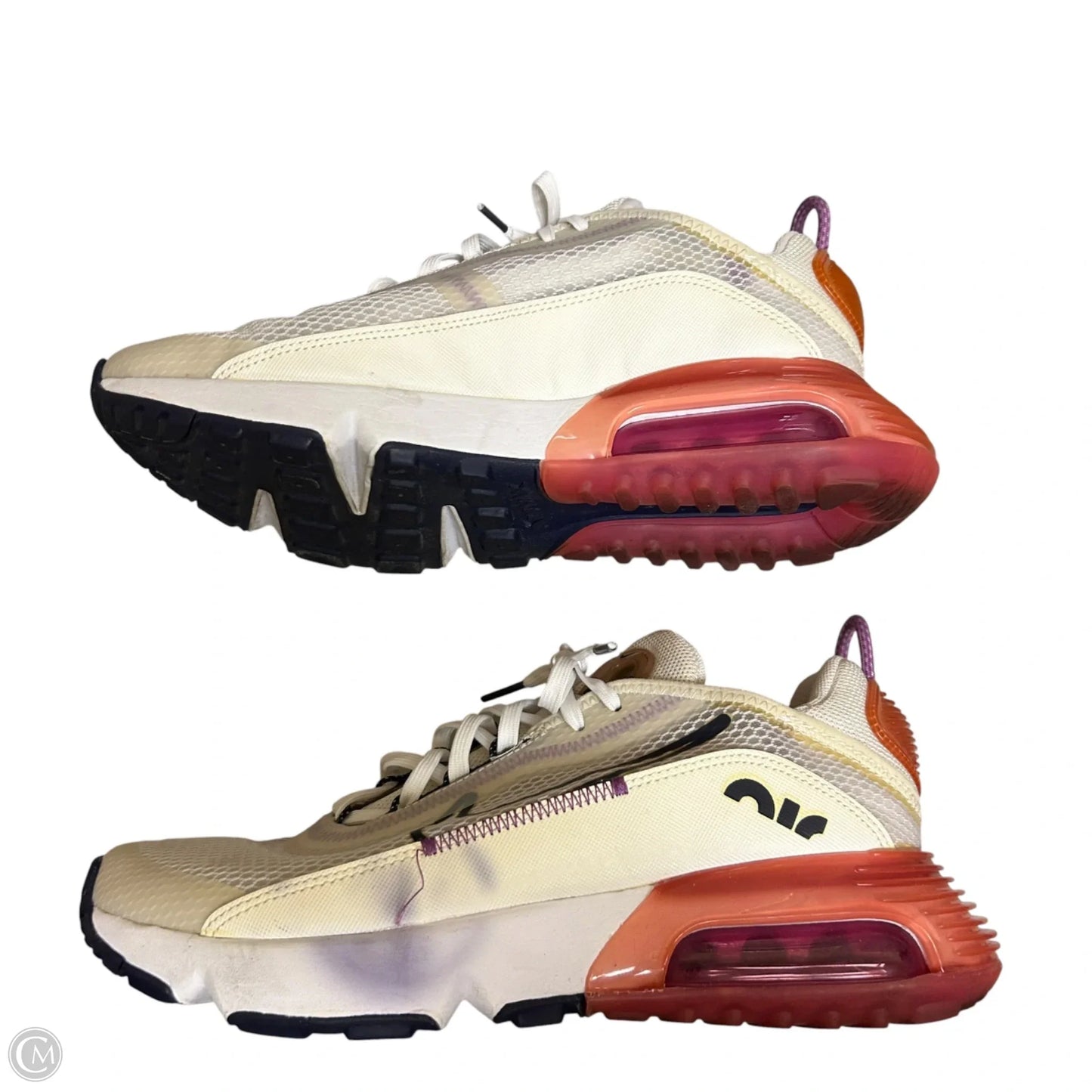 Shoes Athletic By Nike In Cream & Purple, Size: 8