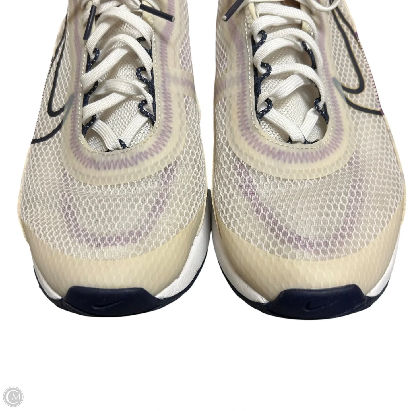 Shoes Athletic By Nike In Cream & Purple, Size: 8