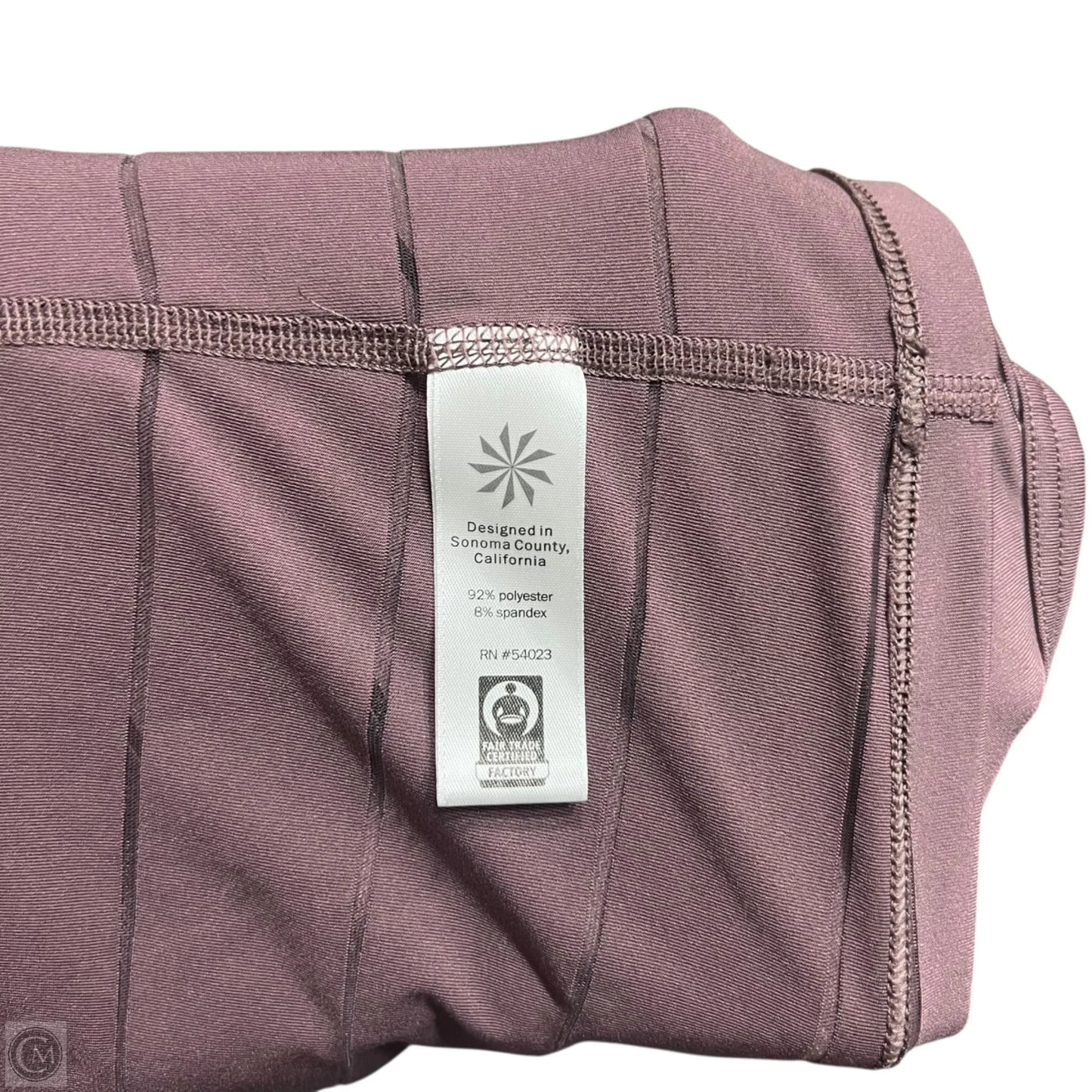 Athletic Tank Top By Athleta In Purple, Size: Xl