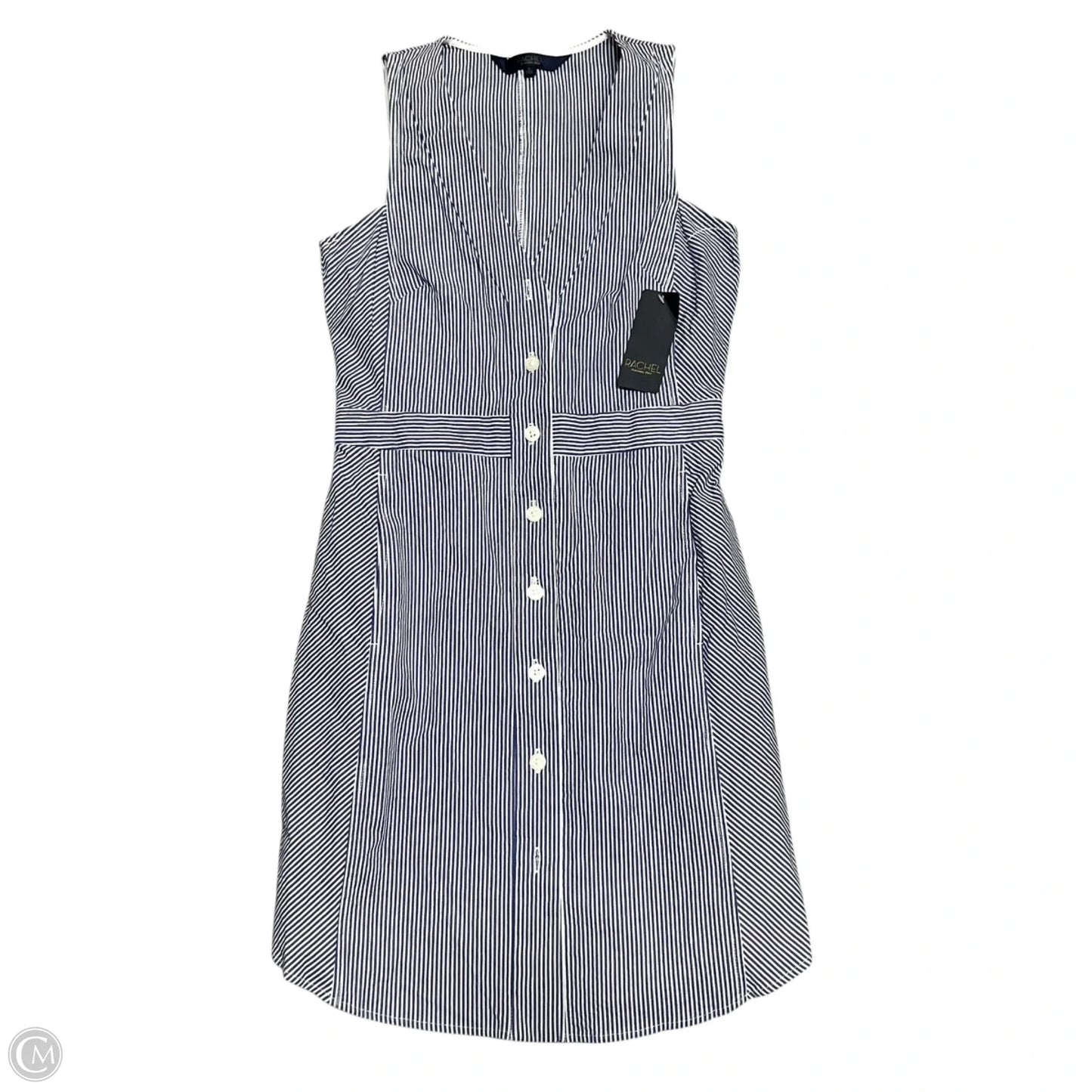 Dress Casual Short By Rachel Roy In Blue & White, Size: Xs