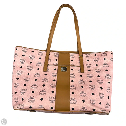 Tote Luxury Designer By Mcm, Size: Large