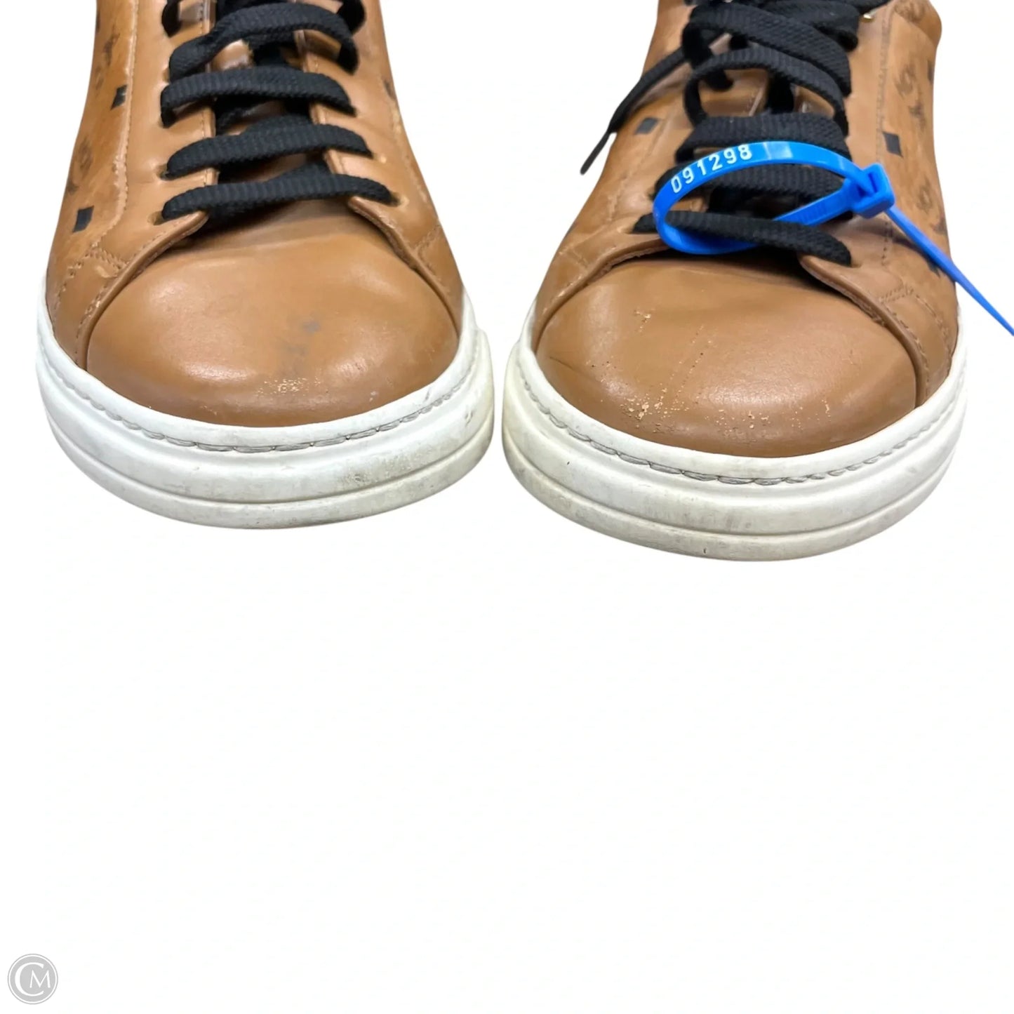 Shoes Luxury Designer By Mcm In Tan, Size: 6.5