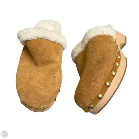 Shoes Heels Platform By Caslon In Cream & Tan, Size: 8