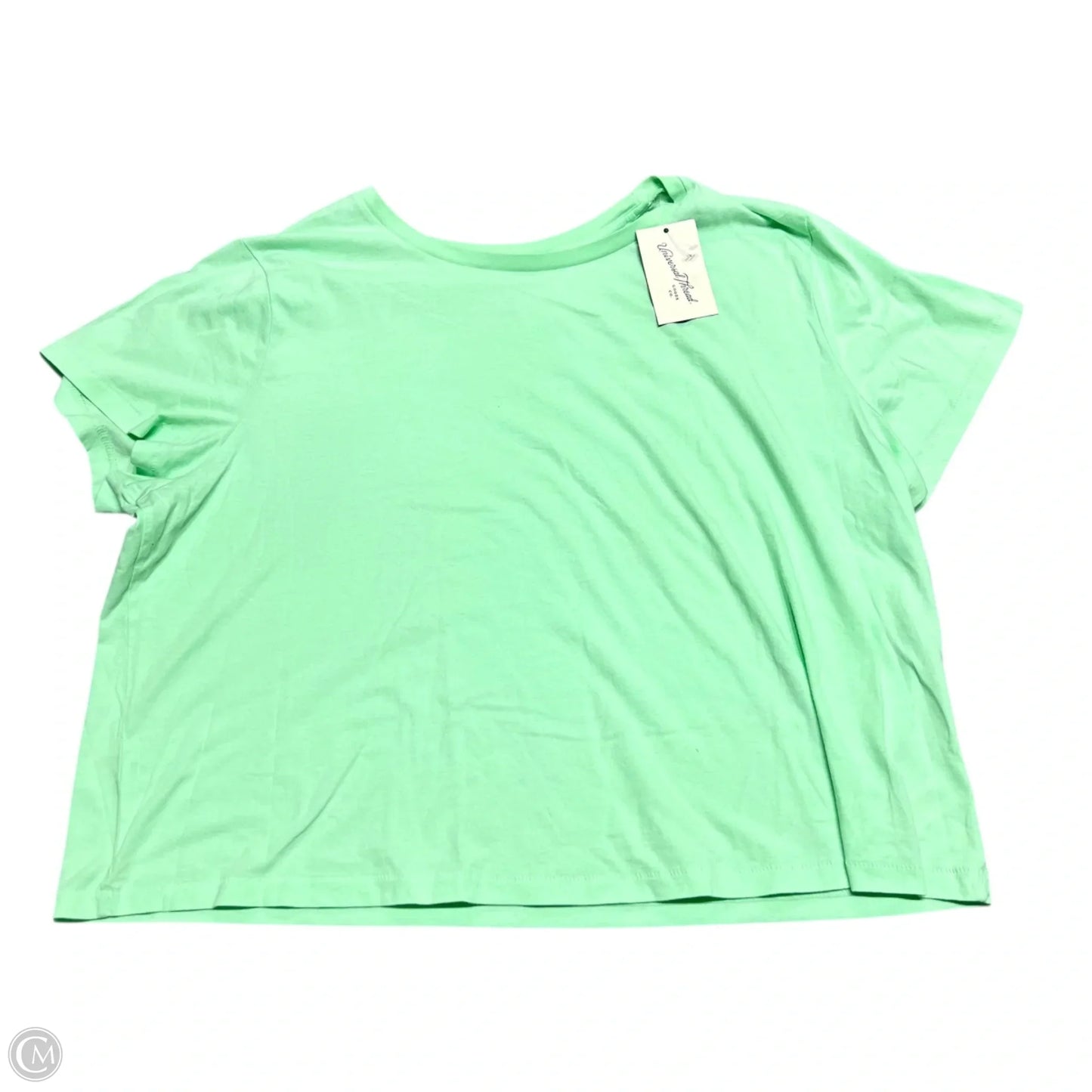 Top Short Sleeve Basic By Universal Thread In Green, Size: 2x