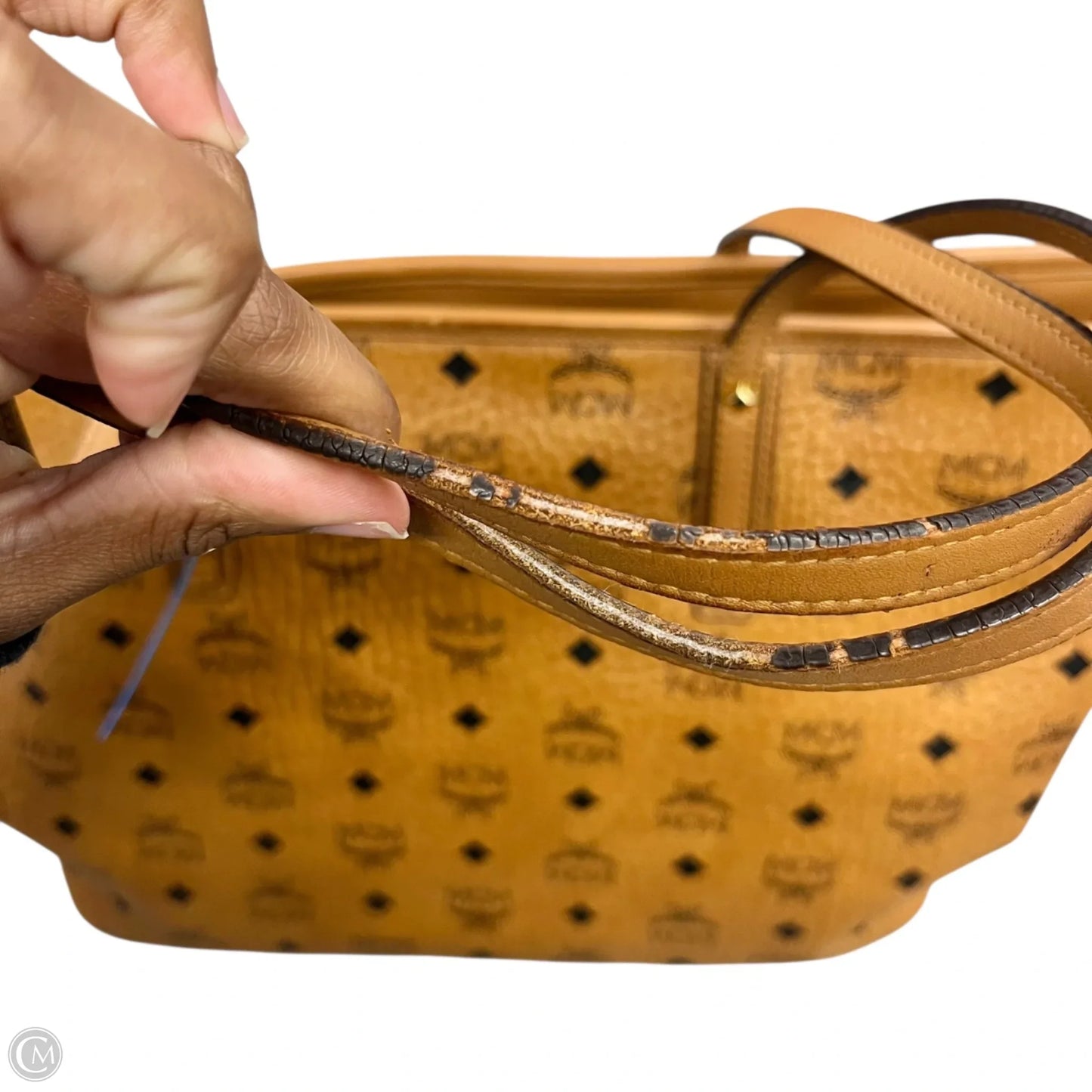 Tote Luxury Designer By Mcm, Size: Medium