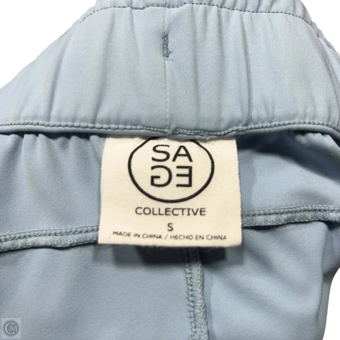 Athletic Pants By Sage In Blue, Size: 4