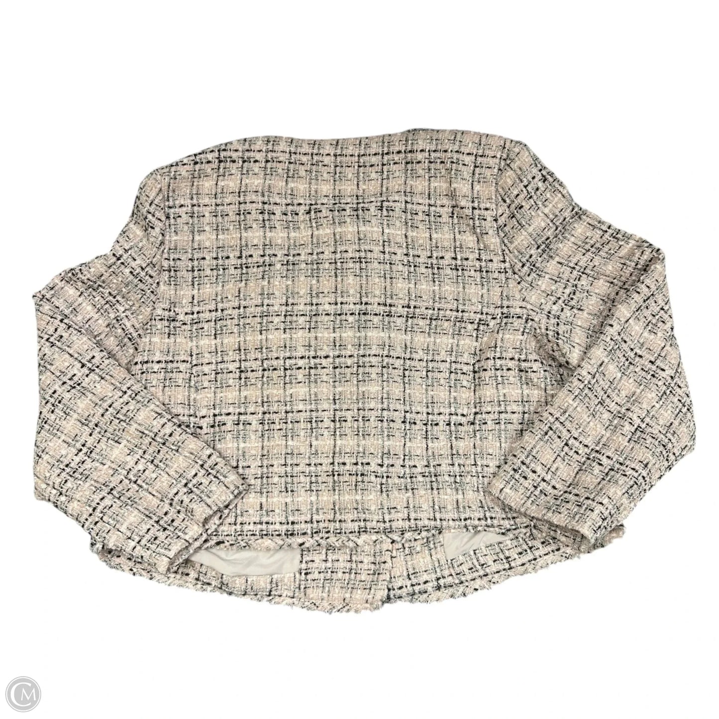 Blazer By Wild Fable In Cream & Pink, Size: Xxl