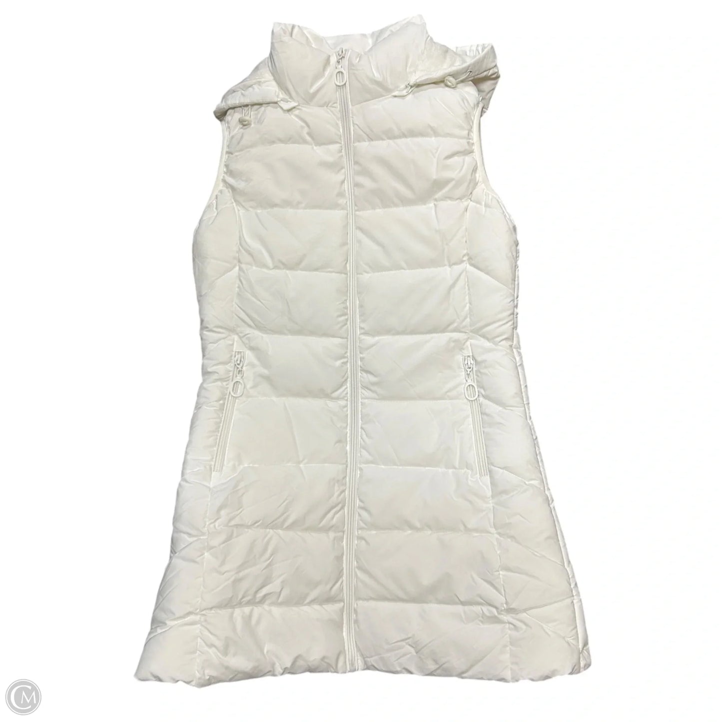 Vest Puffer & Quilted By Modern Bubble In White, Size: S